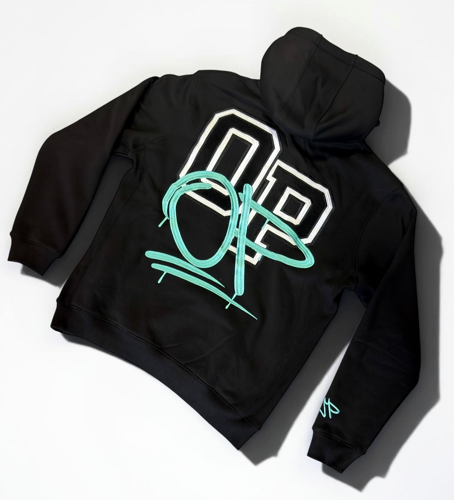 OP Handstyle Heavyweight Hoodie – Teal