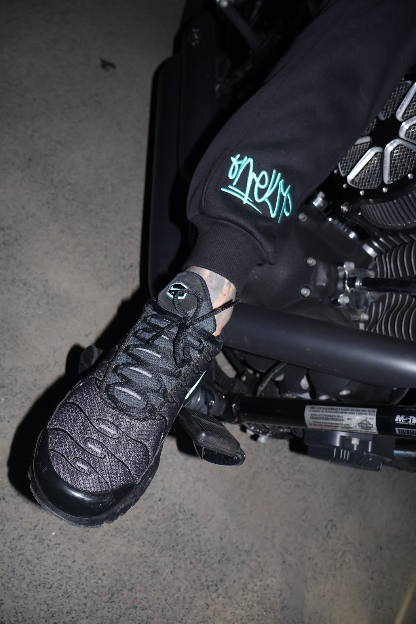 SZN III Teal OP Fitted Trackpants