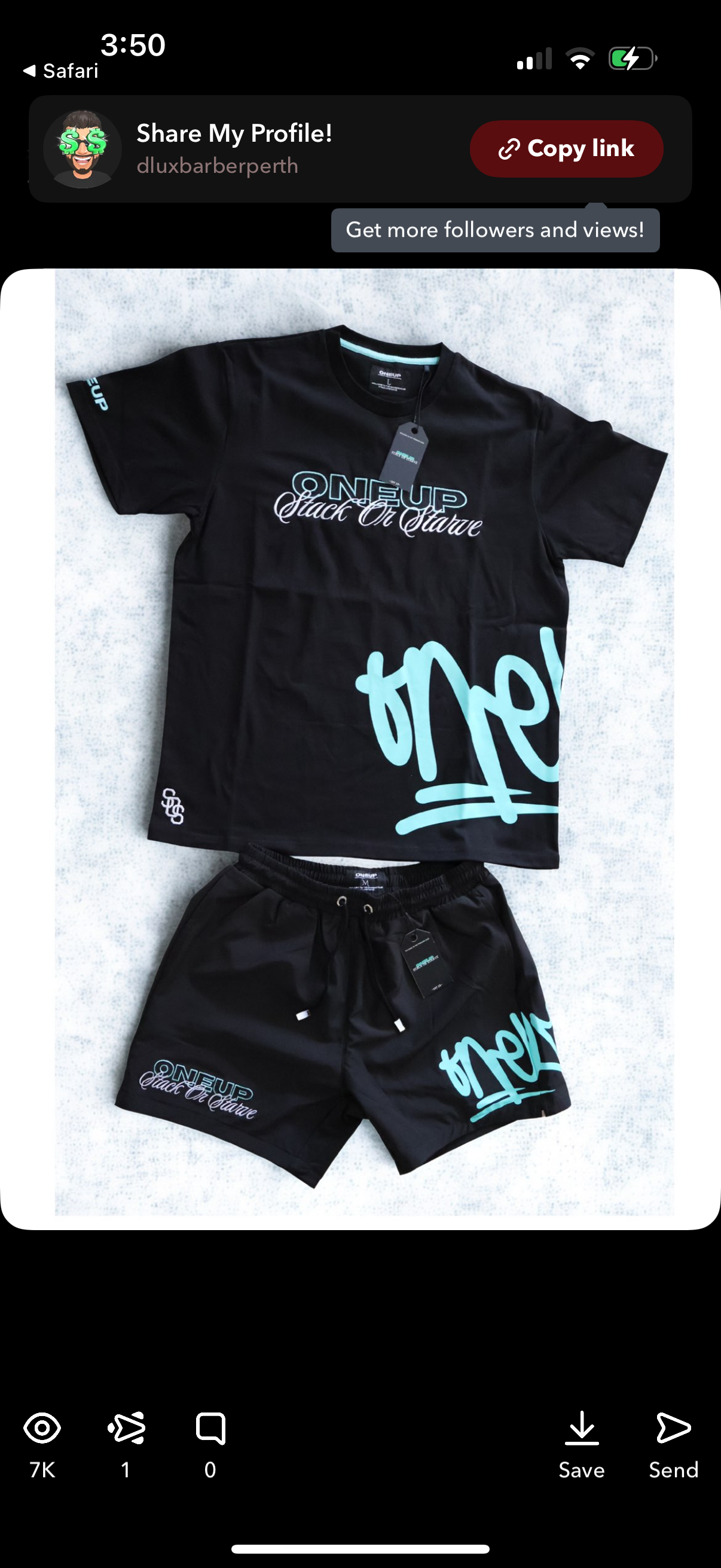 Quick Dry Teal Shorts