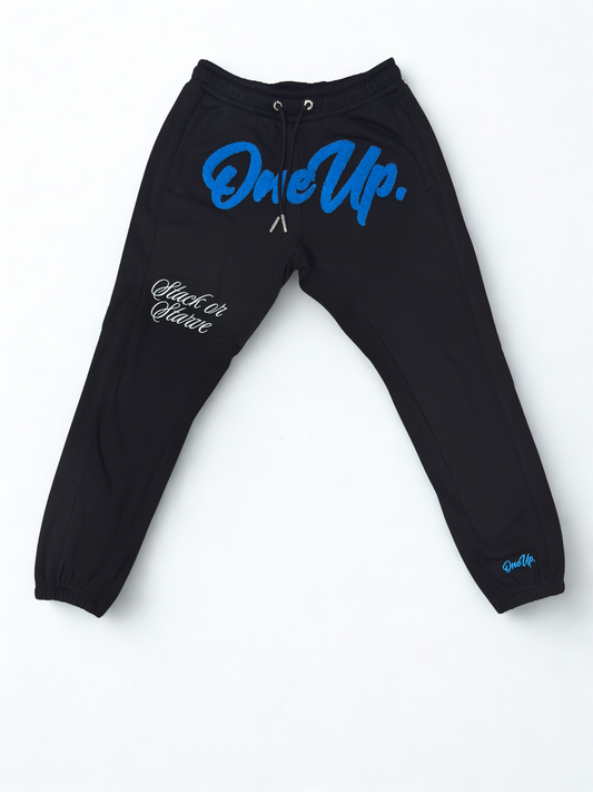 SZN.1 Stack Or Starve Chenille Trackpants Fitted