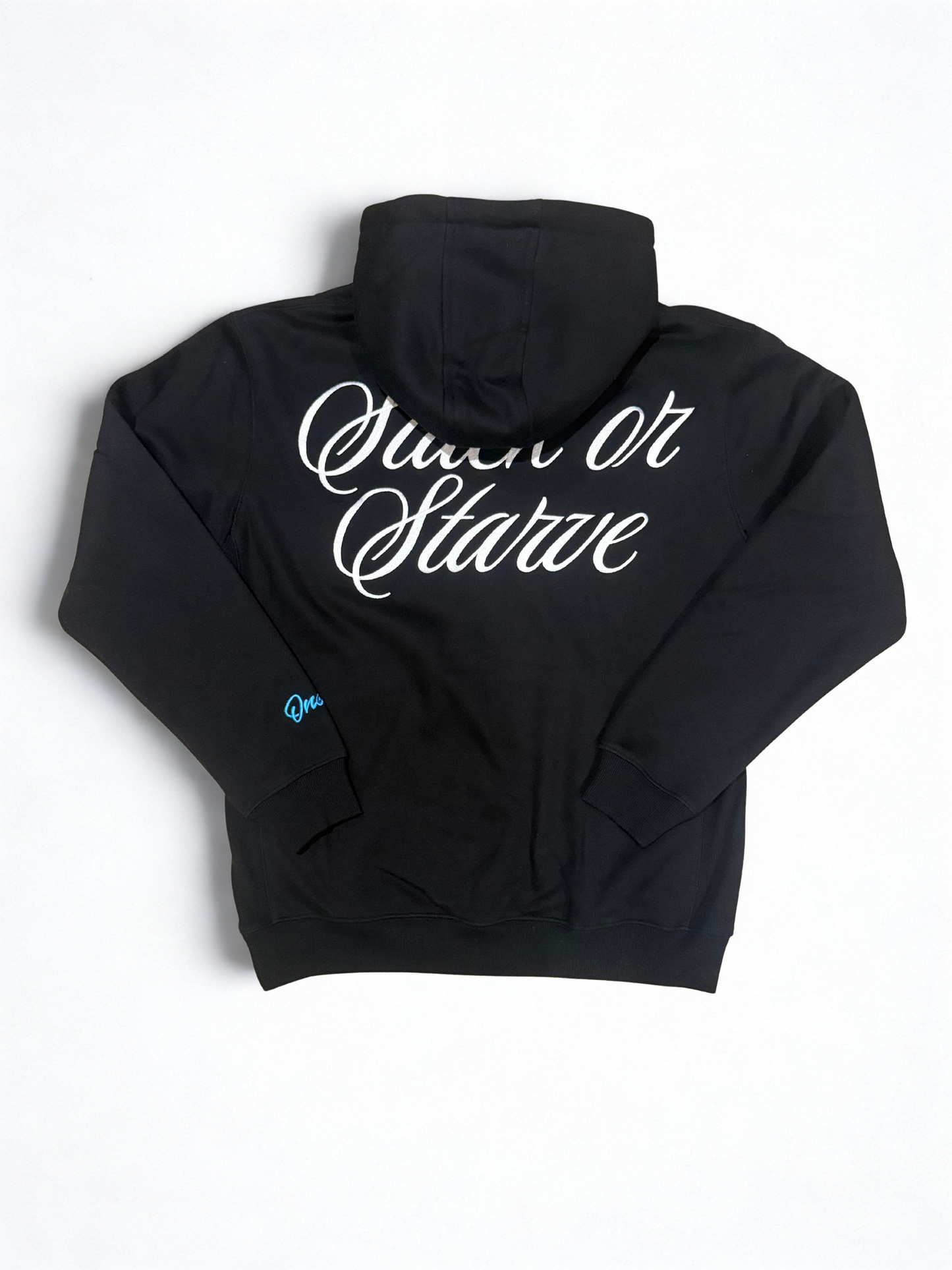 SZN.1 Stack Or Starve Chenille Hoodie