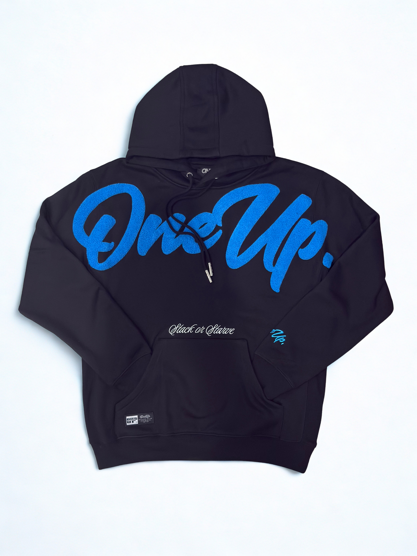 SZN.1 Stack Or Starve Chenille Hoodie