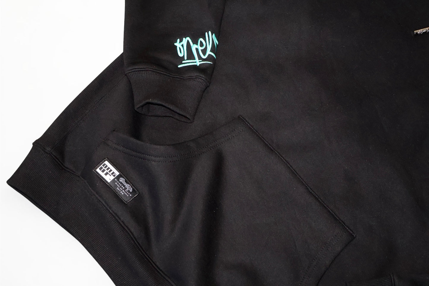 OP Handstyle Heavyweight Hoodie – Teal