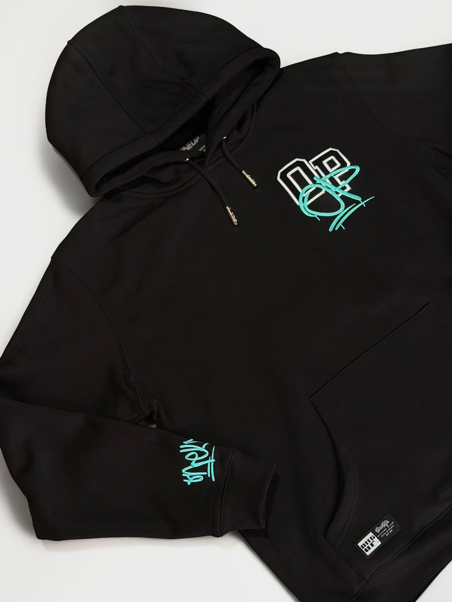 OP Handstyle Heavyweight Hoodie – Teal