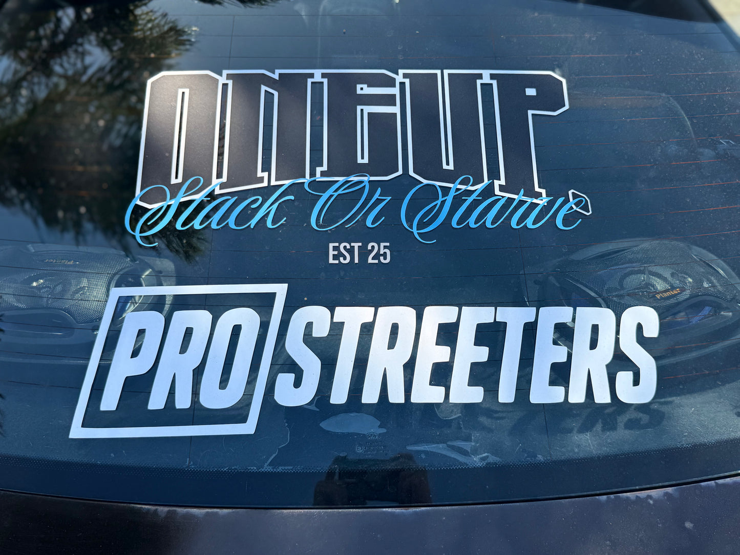 SZN 2 OneUp Car Sticker