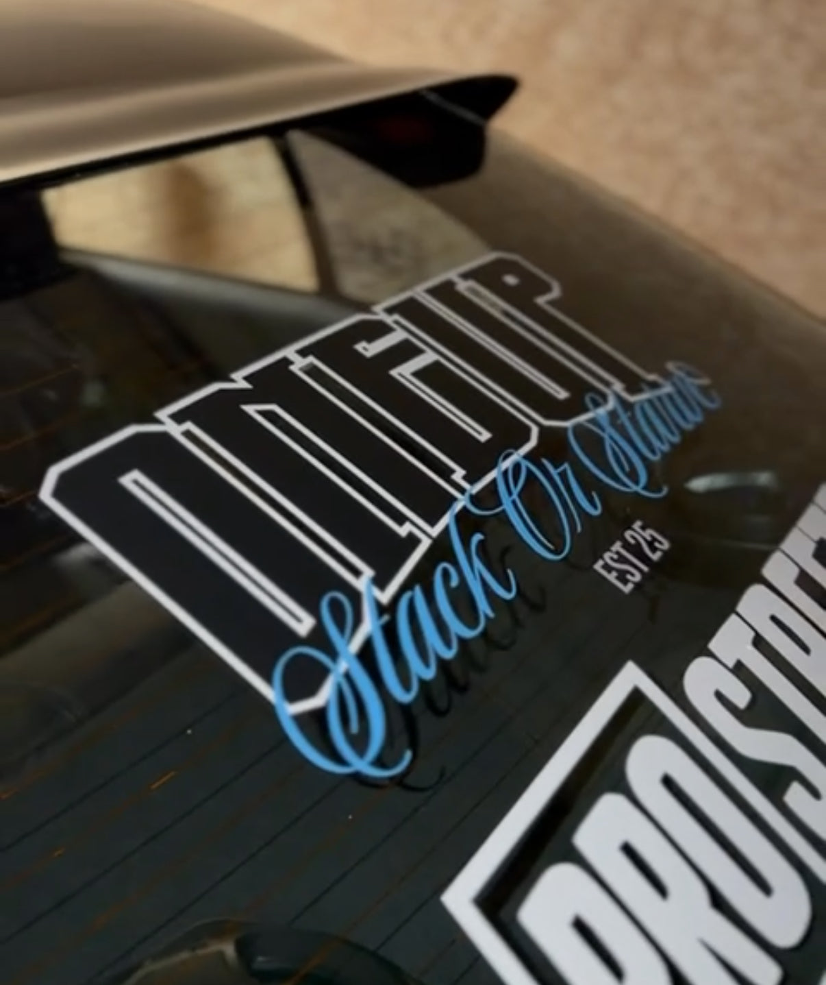 SZN 2 OneUp Car Sticker