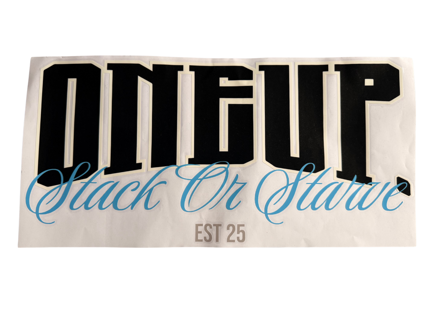 SZN 2 OneUp Car Sticker